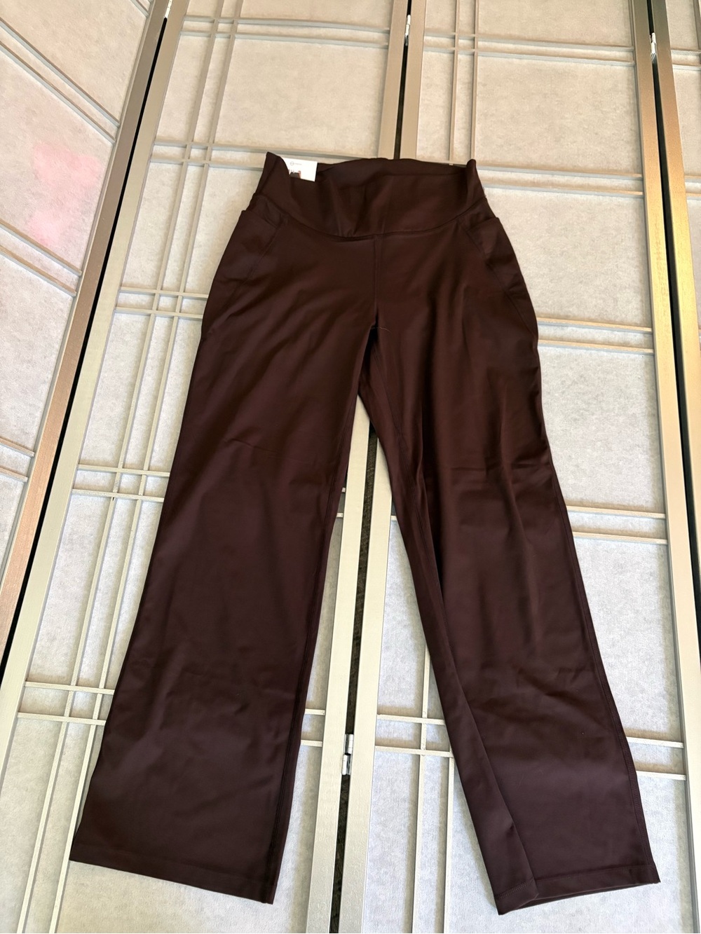 Jockey Brown Wide-Leg Jumpsuit Bottoms